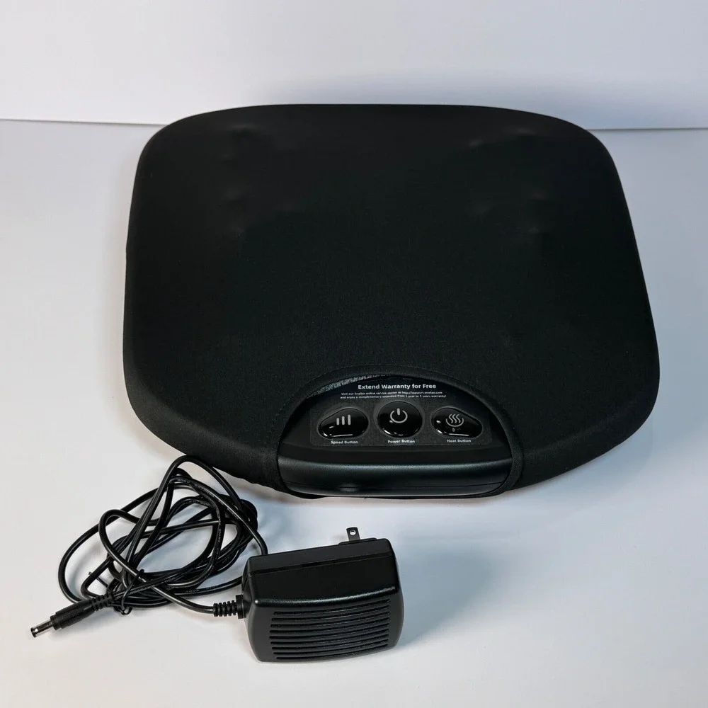 Snailax SL593 Shiatsu Foot Massager‎ Heat Deep Kneading Pain Relief Open Box